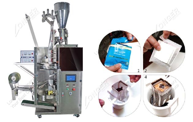 Fully Automatic Drip Coffee Bag Packing M...