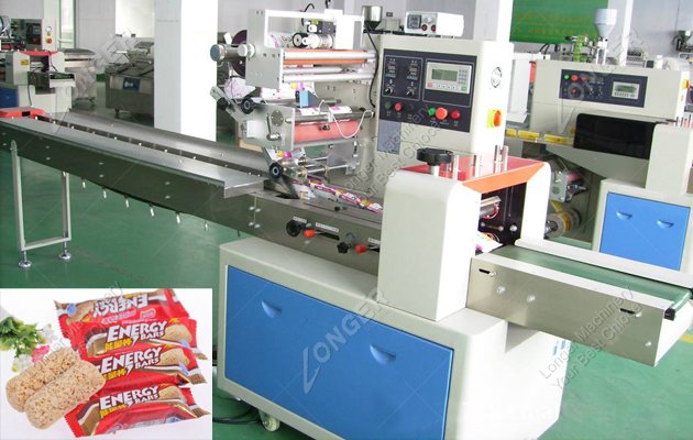 cereal bar packing machine
