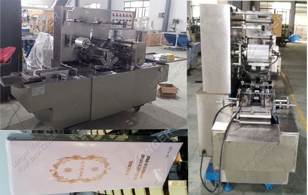 cellophane wrapping machine for perfume