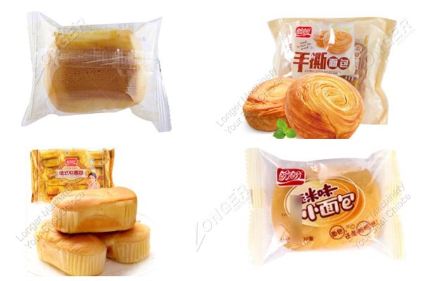 Bread Packing Machine Packing Sample
