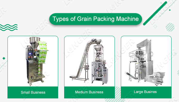 Types of Grain Packing Machine