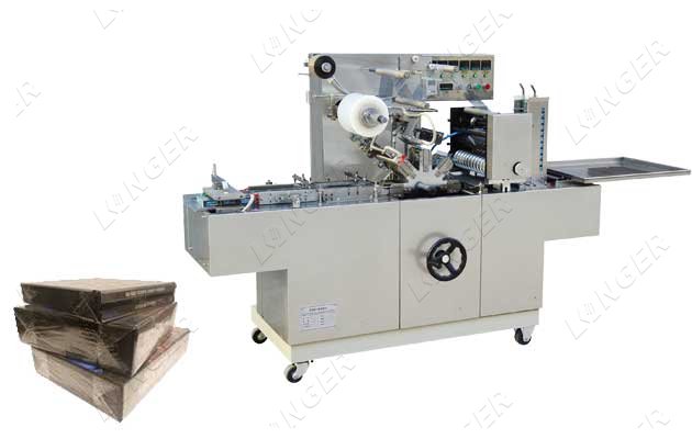 CD wrapping machine