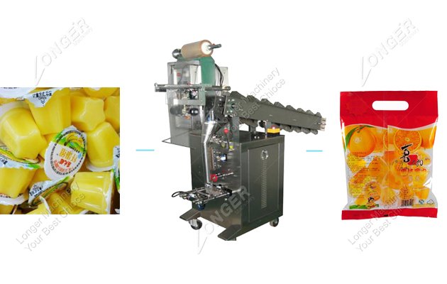 Puffed food packing machine