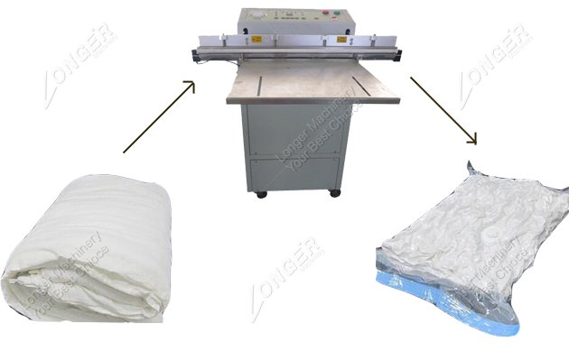 outside pumping vacuum packing machine