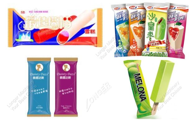 Ice Popsicle Packaging Sample