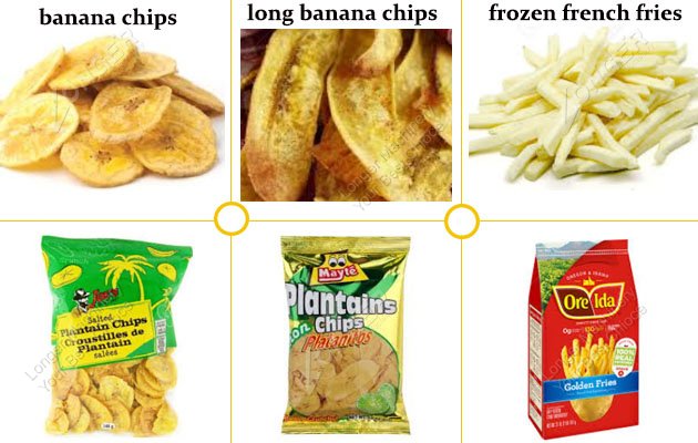 Plantain Chips Packing Machine Packing Sample