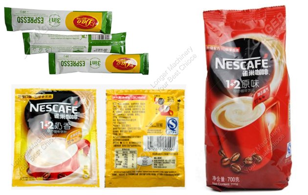 Coffee Powder Packing Machine Packing Sample