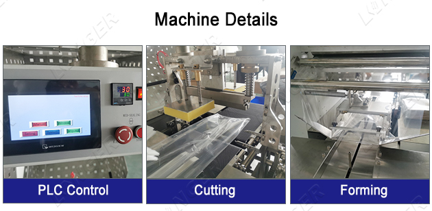 Energy bar packing machine details