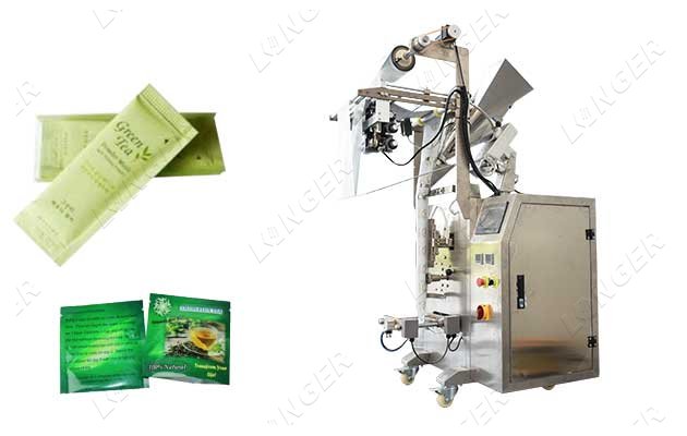 Automatic Pouches Tea Powder Packing Mach...