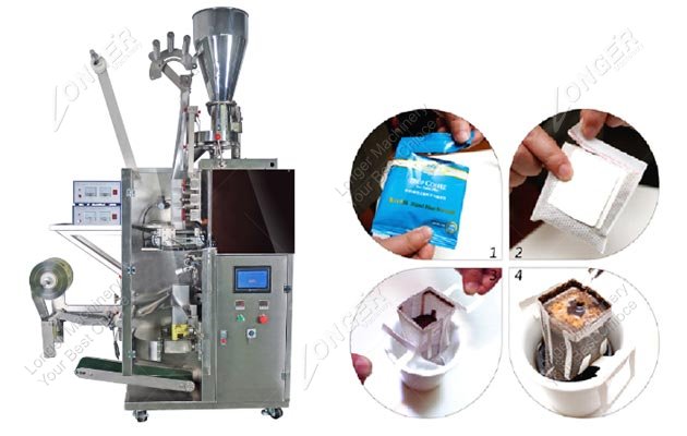 drip coffee packing machine