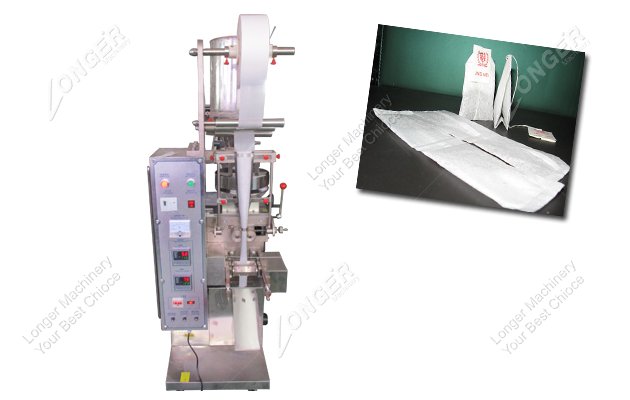 double chamber tea bag making machine