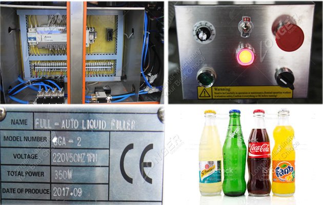 Glass Bottle Filling Machine For Sale