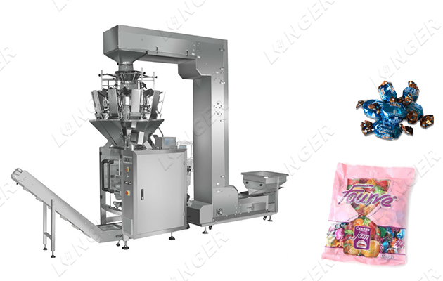 toffee packing machine