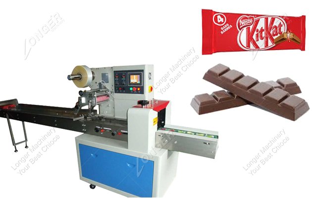 Small Chocolate Bar Wrapping Machine