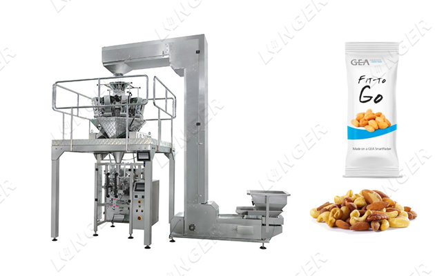 Dry food packing machine