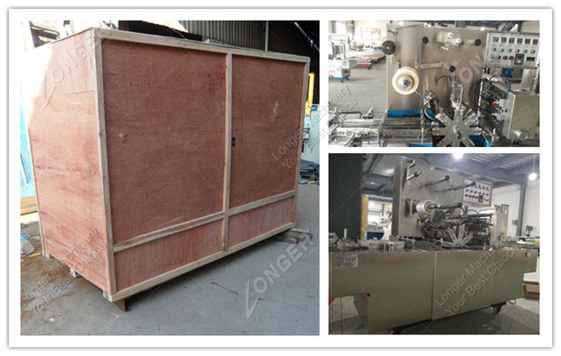 Cellophane Wrapping Machine for Cigarette Box