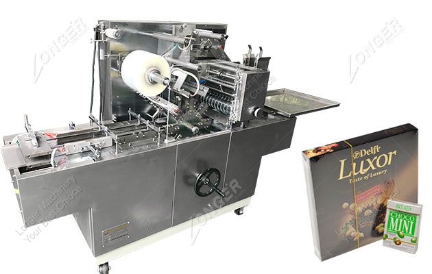 automatic cellophane wrapping machine