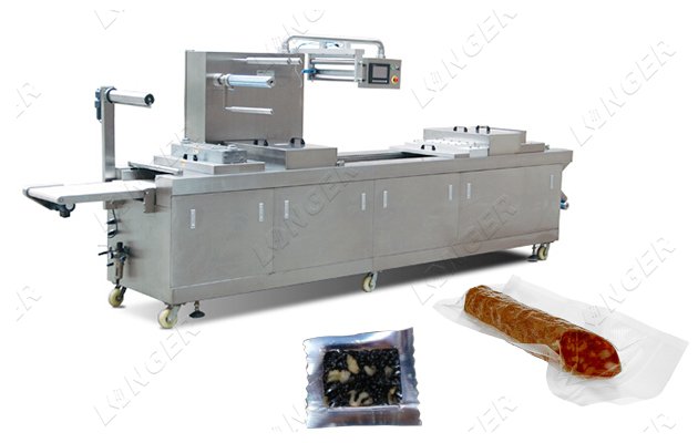 thermoforming vacuum packaging machine