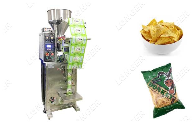 corn chips packing machine